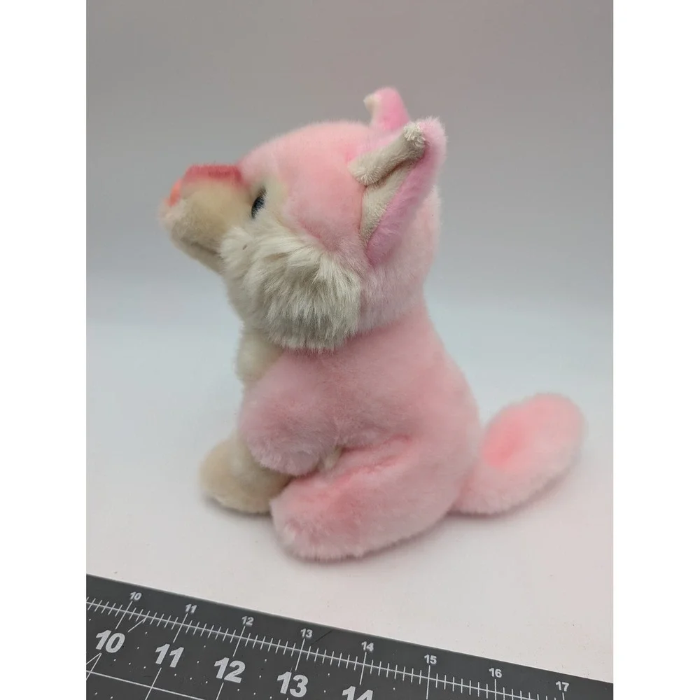 Adventure Planet Heirloom Collection Wolf Husky Dog Plush Pink Stuffed Animal